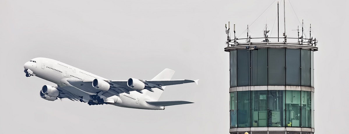 Airplane and controller tower  resized 